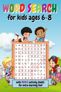 Word Search For Kids Ages 6-8