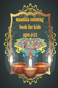 mandala coloring book for kids ages 4-12
