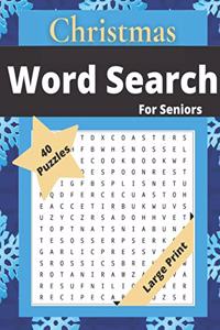 Christmas Word Search For Seniors