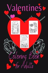 Valentines Coloring Book for Adults