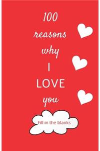 100 reasons why I LOVE you
