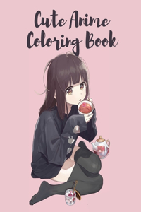 Cute Anime Coloring Book