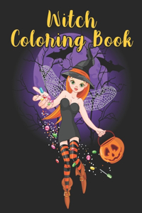 Witch Coloring Book