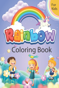 Rainbow Coloring book For kids