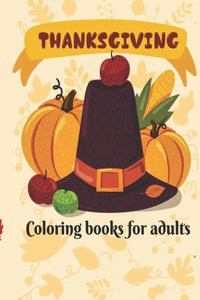 Thanksgiving Coloring Books For Adults