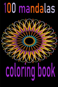 100 mandalas coloring book