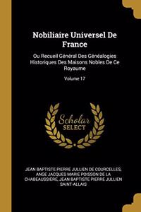 Nobiliaire Universel De France