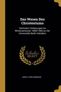 Wesen Des Christentums