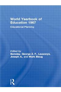 World Yearbook of Education 1967: Educational Planning