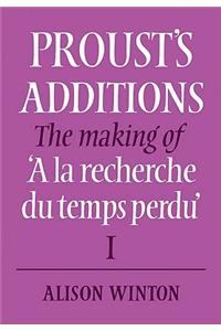 Proust's Additions Set 2 Volume Set