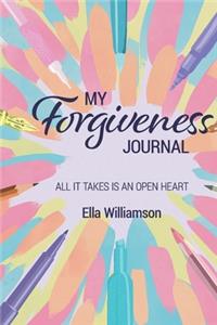 My Forgiveness Journal