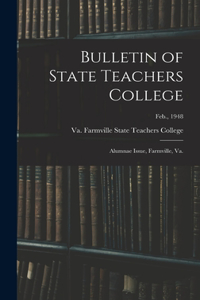 Bulletin of State Teachers College