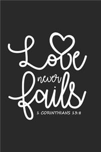Love Never Fails 1 Corinthians 13