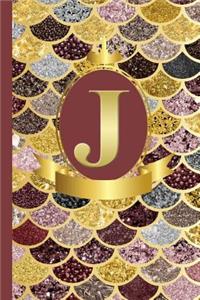 Letter J Notebook