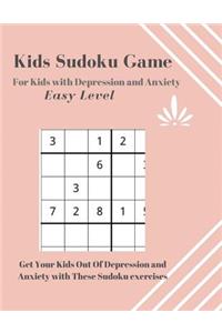 Kids Sudoku Game For Depression and Anxiety Easy Level