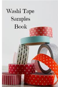 Washi Tape Samples Book