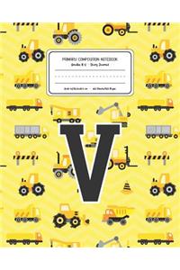 Primary Composition Notebook Grades K-2 Story Journal V
