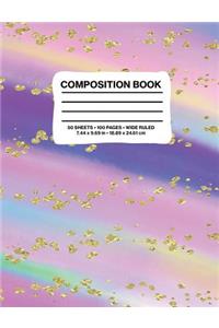Composition Book Wide Ruled