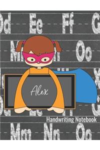 Alex Handwriting Notebook
