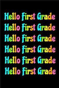 Hello First Grade