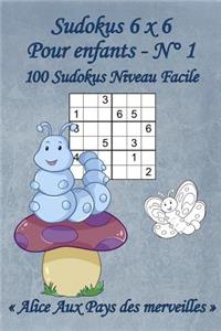 Sudokus 6 x 6 Faciles - Pour enfants - N°1