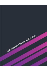 Appointment Planner At A Glance