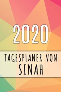 2020 Tagesplaner von Sinah