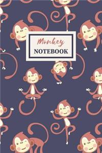 Affen-Notizbuch - Monkey Notebook
