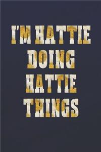 I'm Hattie Doing Hattie Things