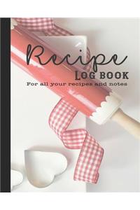 Recipe Log Book