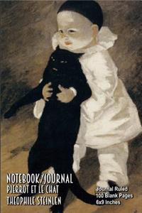 Notebook/Journal - Pierrot et le Chat - Théophile Steinlen