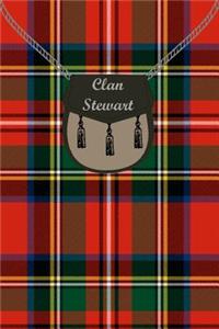 Clan Stewart Tartan Journal/Notebook