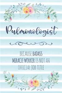Pulmonologist