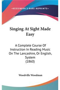 Singing at Sight Made Easy