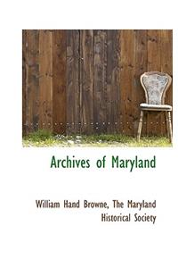 Archives of Maryland