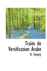 Traite de Versification Arabe