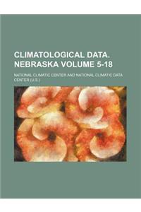 Climatological Data. Nebraska Volume 5-18