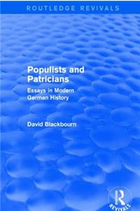 Populists and Patricians (Routledge Revivals)