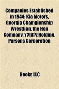 Companies Established in 1944