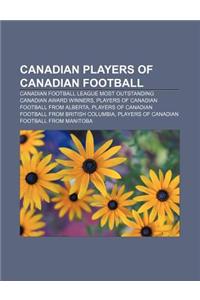 Canadian Players of Canadian Football