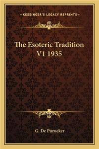 Esoteric Tradition V1 1935