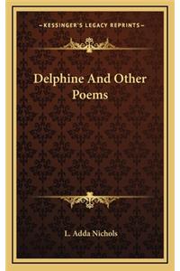 Delphine and Other Poems