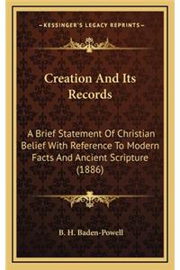 Creation and Its Records