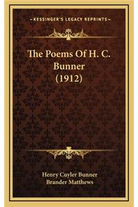 The Poems of H. C. Bunner (1912)
