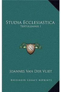 Studia Ecclesiastica