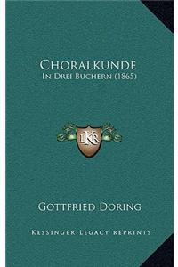 Choralkunde