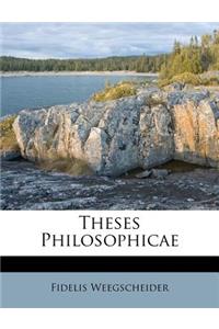 Theses Philosophicae