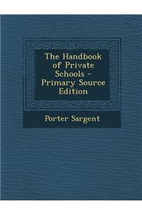The Handbook of Private Schools