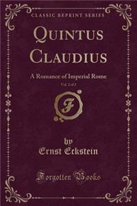 Quintus Claudius, Vol. 2 of 2