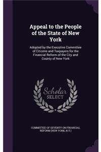 Appeal to the People of the State of New York